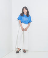 UNISEX メッセージエンブロイダリーT