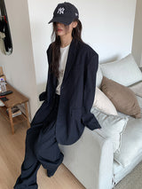 PAPERMOON PIN STRIPE BLAZER JACKET