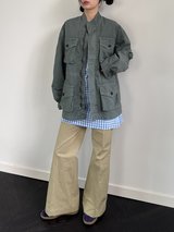 crinkle field jacket 