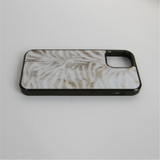 [MADE] zebra glass bumper case (brown)