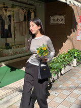 [MADE] VELY TENCEL LAYERED TEE