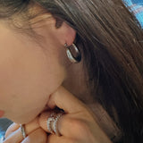 編み込みリング (Silver)