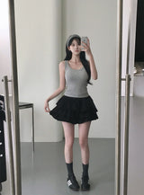 [MADE] Cabbage, Teard Miniskirt Pants