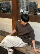 マイルドピンタックワイドパンツ
