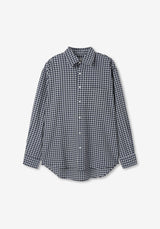 NOF Wrinkle Check Overfit Shirts