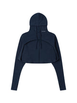 HOOD BOLERO (NAVY)