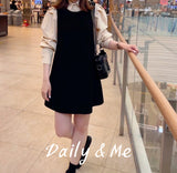Mini sleeveless dress(onecolor)