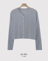 DN Pastel Summer Rib Cardigan (5color)