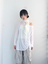 soft lace sleeveless shirt