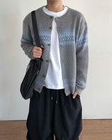 コジーノルディックニットカーディガン