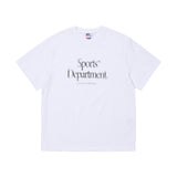 スポーツデプトムービングロゴTシャツ - ホワイト