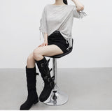 Fidel String Slit T-Shirt