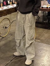 Pigment back banding work pants