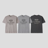 Army pigment dyeing short sleeve t-shirt