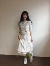 Serena Balloon Midi Skirt (3color)