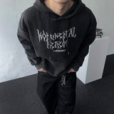 DP818317828901 Flame Oversized-Fit Hoodie
