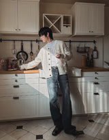 Loner Washed Bootcut Denim Pants