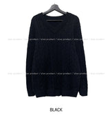 Little V-neck Cable Knit