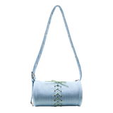 2WAY BELTED STRAP BARREL BAG SMALL_LIGHT WASH DENIM
