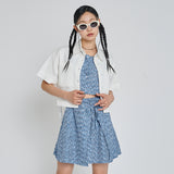 PIO COTTON CROP JACKET_OFF WHITE