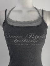 elf Lettering layered sleeveless (2color)