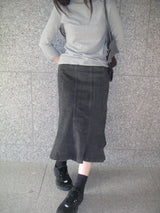 garment midi skirt