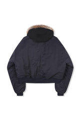 フライトパディングファーフードジャンパー