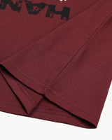 タッチグラフィックオーバーサイズハーフTシャツ