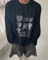 (Unisex) HX Drawing Waffle Knit (4C)