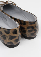 LEOPARD FLAT SHOES