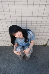 メッシュペッパードットTシャツ (2c)