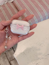 balletcore ribbon earphones case (airpods)