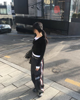 レーシングデニムパンツ