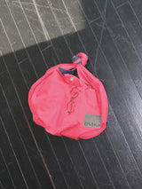 リバーシブルポケットバッグ (RED & NAVY)
