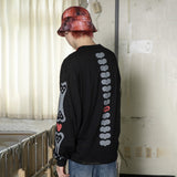 GT102 Heartbone Long Sleeve T-Shirt (BLACK)