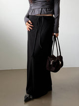 Soft golgi long skirt(3color)