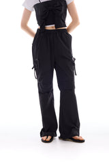 BREEZE BOOTSCUT PANTS / BLACK