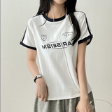リッパートラックラインカラー半袖Tシャツ