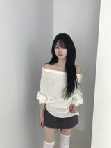 NO RULES KNIT OFF HOOD