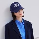 TMV Lettering Ball Cap / Twill Navy