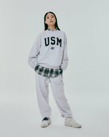 USM sweat shirts_White Grey