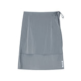 Nylon Lap Skirt Gray