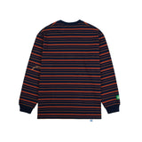 ハッピーラインズ ロングスリーブTシャツ_ネイビー