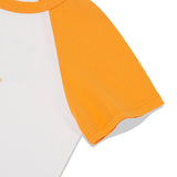 フィッシングミックスラグランクロップTシャツ [IVORY]