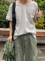 セクシー プレミアム ボートネック ショートスリーブ トップ