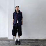 Mottled Wash Drop-Shoulder Shirt
