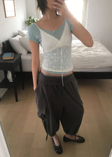 FOLDING CARGO BERMUDA PANTS (2color)