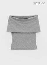 [MADE] GT Off-Shoulder Sleeveless Top (Set Available)