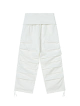 TUCK PANTS WHITE