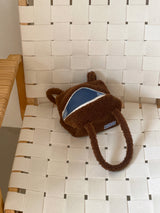 Handy pouch (furry choco brown)